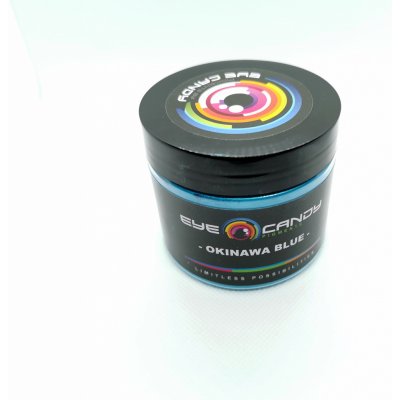 Eye Candy Okinawa Blue slídový metalický práškový pigment 25 g – Zboží Mobilmania