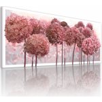 Obraz na plátně HORTENZIE růžové květy různé rozměry Ludesign ludesign obrazy: 120x50 cm – Hledejceny.cz