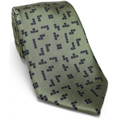 Pánská Kravata Tetris zelená – Zboží Dáma