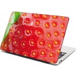Sablio Samolepka na notebook Detail jahody - 38x26 cm – Zboží Živě
