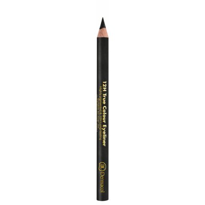 Dermacol 12H True Colour Eyeliner No.08 Black 2 g – Zboží Dáma