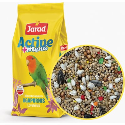 Jarad Active+ Střední Papoušek 1 kg – Hledejceny.cz
