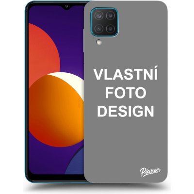 Pouzdro Picasee silikonové Samsung Galaxy M12 M127F - Vlastní design/motiv černé – Zboží Mobilmania