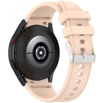 Mobilly řemínek pro Samsung Galaxy Watch4 a Watch4 Classic, silikonový, světle růžový 560 DSJ-01-00S
