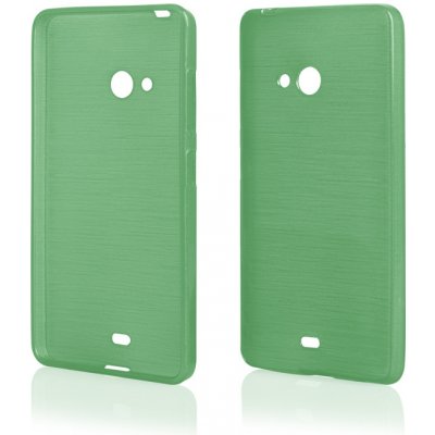 Pouzdro JELLY Case Metallic Microsoft Lumia 540 zelené
