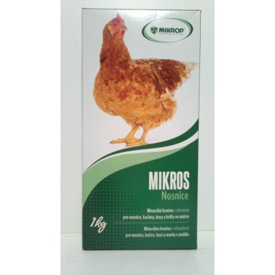 Mikros nosnice VDN vitamíny a minerály pro nosnice 1 kg – Hledejceny.cz