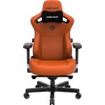 Anda Seat Kaiser 3 XL PVC kůže oranžová AD12YDC-XL-01-O-PVC – Zboží Dáma