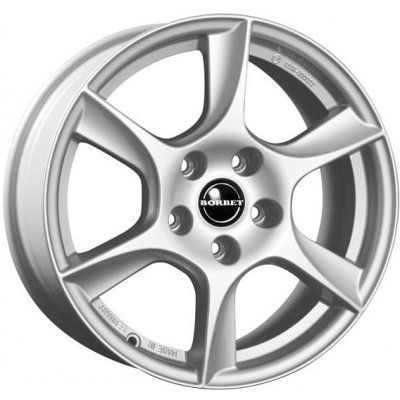 Borbet TL 6,5x16 5x108 ET50 silver – Zboží Mobilmania