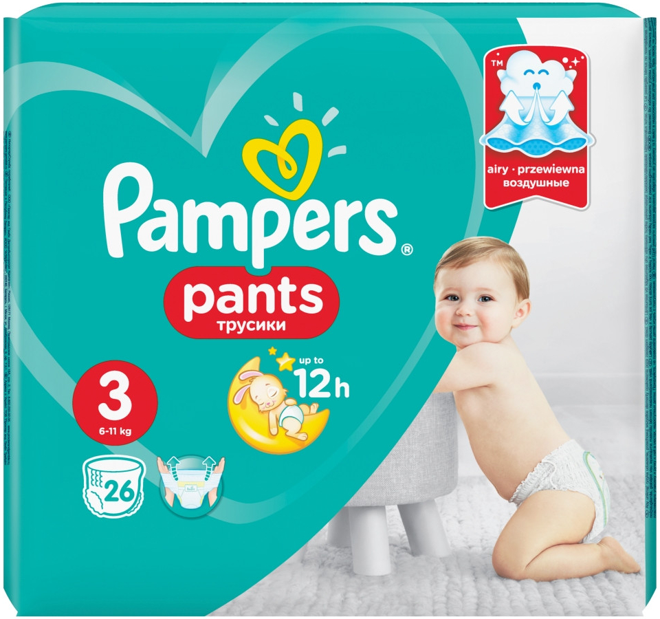 Pampers Pants 3 25 ks