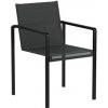 Zahradní židle a křeslo Royal Botania Alura antracit / výplet Batyline black