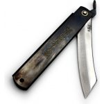 NAGAO Japonský zavírací nůž Higonokami z SK oceli Warikomi - 120 mm, černý HN120BB – Zboží Dáma