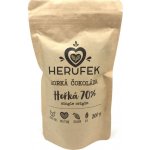 Herůfek Horká čokoláda | Hořká 70% 200 g – Hledejceny.cz