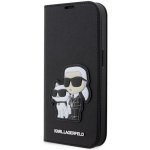 Pouzdro Karl Lagerfeld PU Saffiano Karl and Choupette NFT Book iPhone 13 Pro Max černé – Sleviste.cz