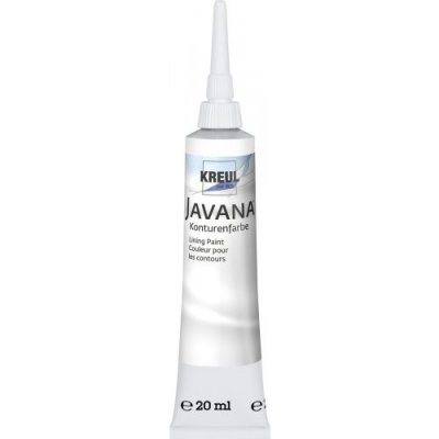 Kreul Kontura barevná JAVANA 20 ml bílá – Zboží Dáma Kreul Kontura barevná JAVANA 20 ml bílá – Zboží Dáma