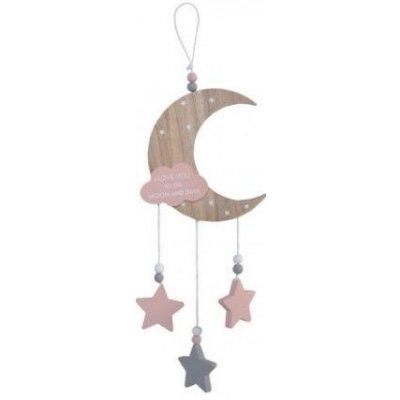 Cangaroo závěsná dekorace měsíc a hvězdičky