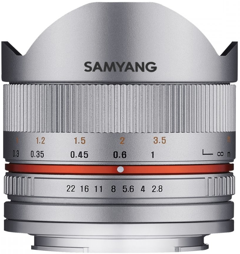 Samyang 8mm f/2.8 UMC Fish-eye II Canon EF-M