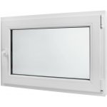 Bravo Plastové okno UNI OS1 90X60 P, bílé – Sleviste.cz