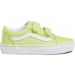 Vans Old Skool V Glitter Lime Sherbet