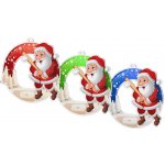 Bauer Decor Akrylátová vánoční ozdoba kulatá Santa Claus baseball Modrá – Hledejceny.cz