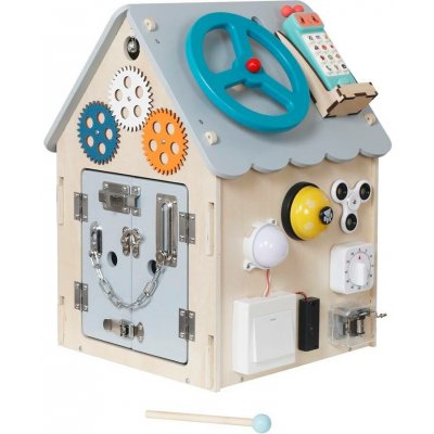 2Kids Toys Activity board Domeček šedý – Hledejceny.cz