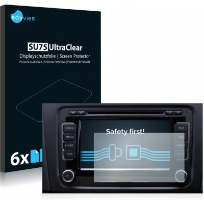 6x SU75 UltraClear Screen Protector Volkswagen RNS-510 – Hledejceny.cz