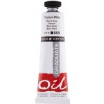 Olejová barva Daler-Rowney 38 ml titanová bílá – Zboží Dáma