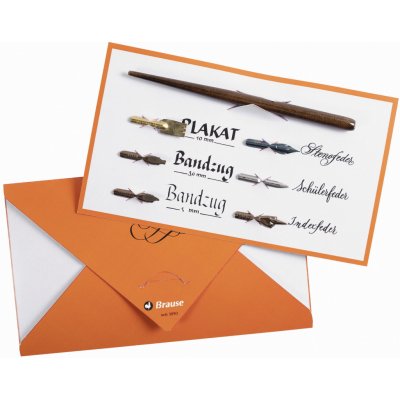 Brause kaligrafická sad no.2 – Zboží Dáma