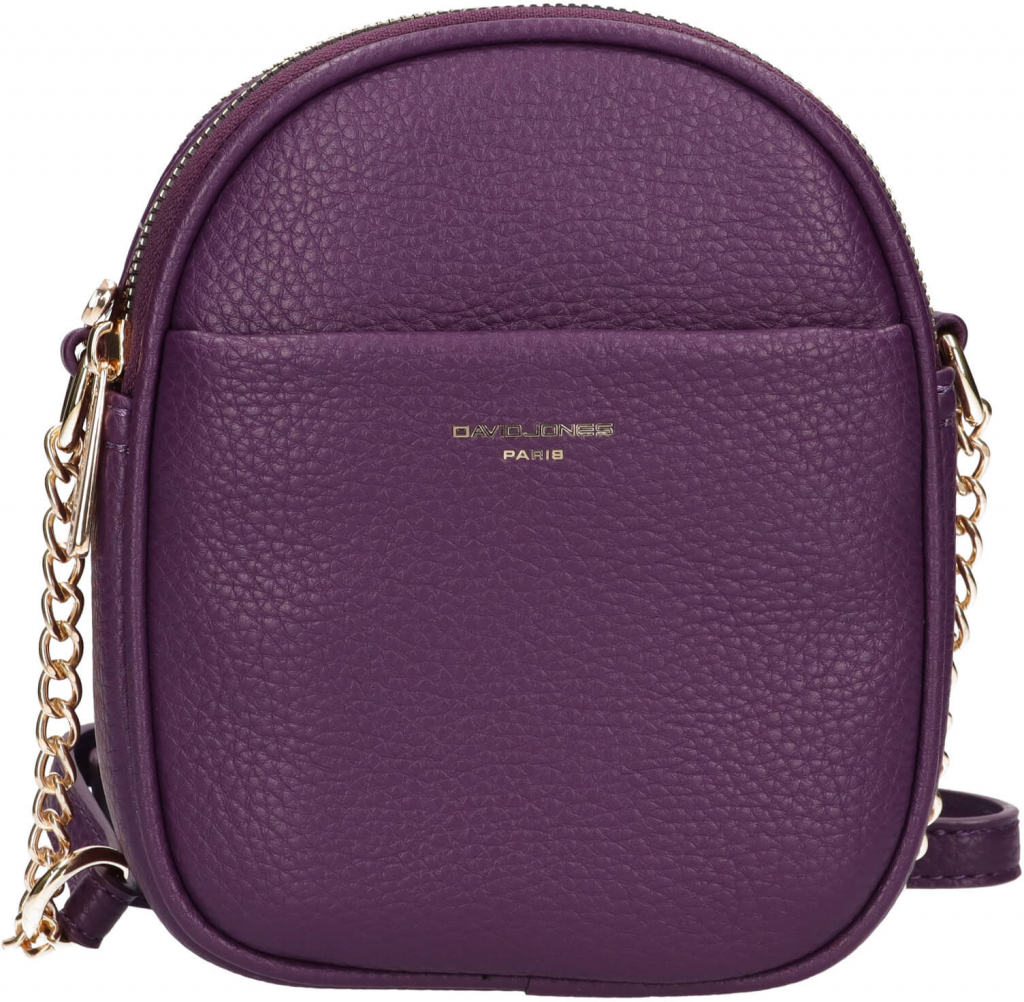 David Jones dámská crossbody kabelka Cezza fialová