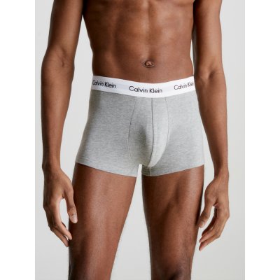 Calvin Klein pánské trenky 3 Pack Low Rise Trunks Cotton Stretch 0000U2664G998 černá/bílá/šedá – Hledejceny.cz