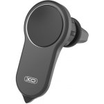 AppleMix Držák do auta XO C62 3v1 - řezač pasů / nouzové kladívko - magnetický - do ventilační mřížky - černý – Zboží Živě