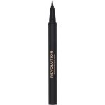 Makeup Revolution Hair Stroke Brow Pen tužka na obočí Dark Brown 0,5 ml – Zboží Dáma
