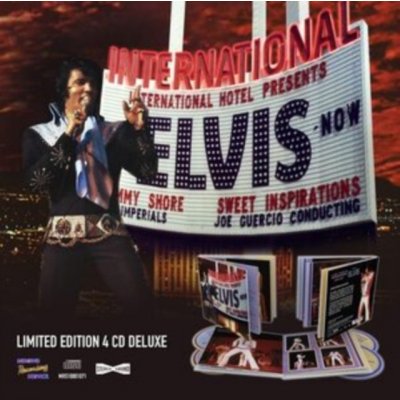 Las Vegas International Presents Elvis Elvis Presley with Book CD – Zboží Mobilmania