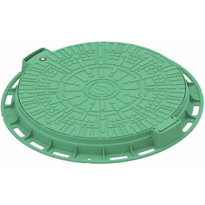 Standartpark Plastový kulatý poklop 800 mm zelená – HobbyKompas.cz