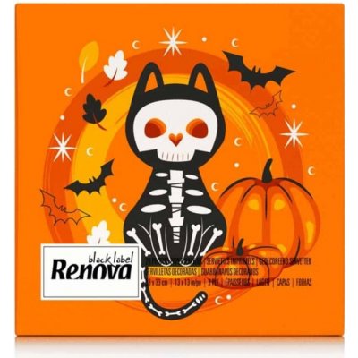 Renova ubrousky 3V s kostrou kočky 20ks 33x33cm – Zboží Dáma