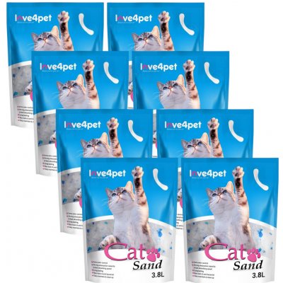 Cat Sand Silikonová podestýlka pro kočky 8x3,8l – Sleviste.cz