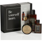 Noberu Sandalwood olej na vousy 30 ml + šampon na vousy 130 ml + balzám na vousy 50 ml dárková sada – Zboží Dáma