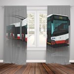 IMPAR Závěsy Škoda 27Tr (Rozměr : 140x250, Materiál: Interlock) – Sleviste.cz