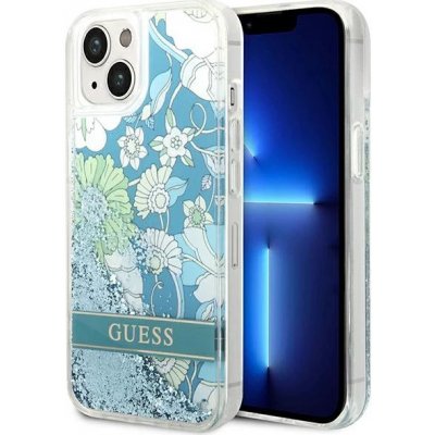 Pouzdro Guess iPhone 14 Plus Flower Liquid Glitter zelené – Hledejceny.cz