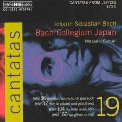 Johann Sebastian Bach - Cantatas 19 CD