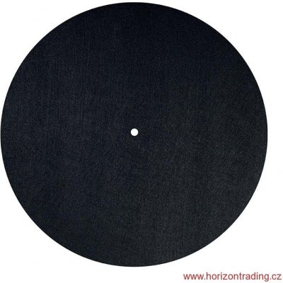 Dynavox Slipmate Neutral Anti-static PM2 Black: Kvalitní tvarově stálý filcový slipmat