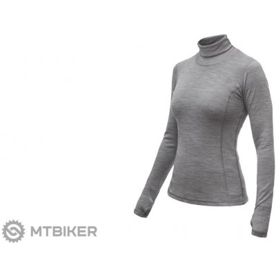 Sensor Merino BOLD roll neck gray – Sleviste.cz