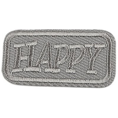 Nažehlovačka Happy, střední, 8 šedá – Zboží Dáma