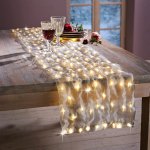 Weltbild LED Dekorační textilie Glamour stříbrná 795682 – Hledejceny.cz