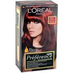 L'Oréal Féria Preférence P37 Intenzivní velmi tmavě červená – Hledejceny.cz