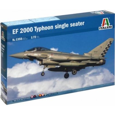 Italeri EF-2000 TYPHOON Single Seater 1355 1:72 – Zboží Mobilmania