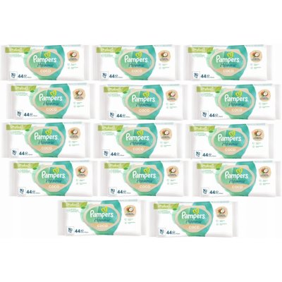 Pampers Harmonie Coco Dětské Čisticí Ubrousky 44 ks – Zboží Dáma