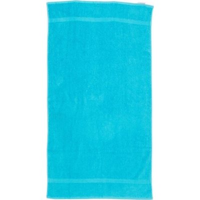 Towel City Luxusní froté jemná osuška s dlouhým vlasem 70 x 130 cm 550 g/m modrá azurová