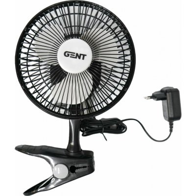 GENT Clip Fan 5W, klipsnový ventilátor, průměr 15cm – Hledejceny.cz
