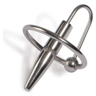 Slave4master 28 mm, ocelový penis plug 40 x 6 mm – Zboží Dáma