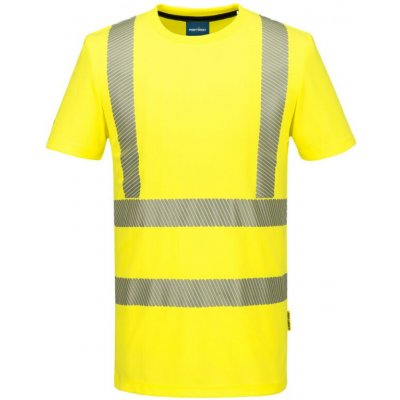 Portwest tričko KX301 Hi-Vis reflexní krátký rukáv Žlutá 4XL – Zboží Dáma